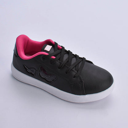 Tenis Hype Kidy Goods Preto + Livro de Colorir Kidy Goods