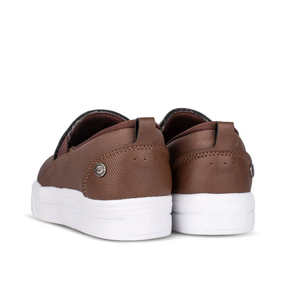 Tênis Infantil Menino K360 Ultra Leve Marrom Conforto e Praticidade