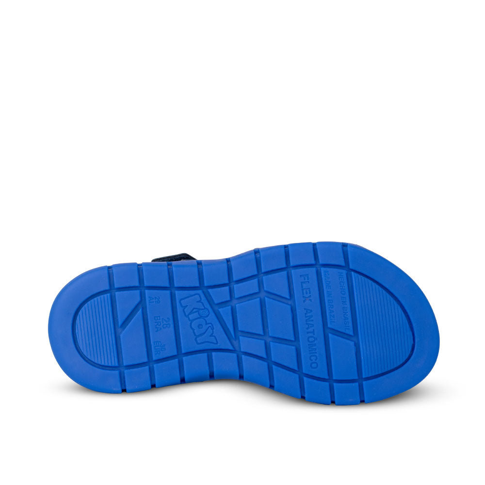 Sandália Infantil Menino Kidy Toys Azul Marinho + Brinquedo