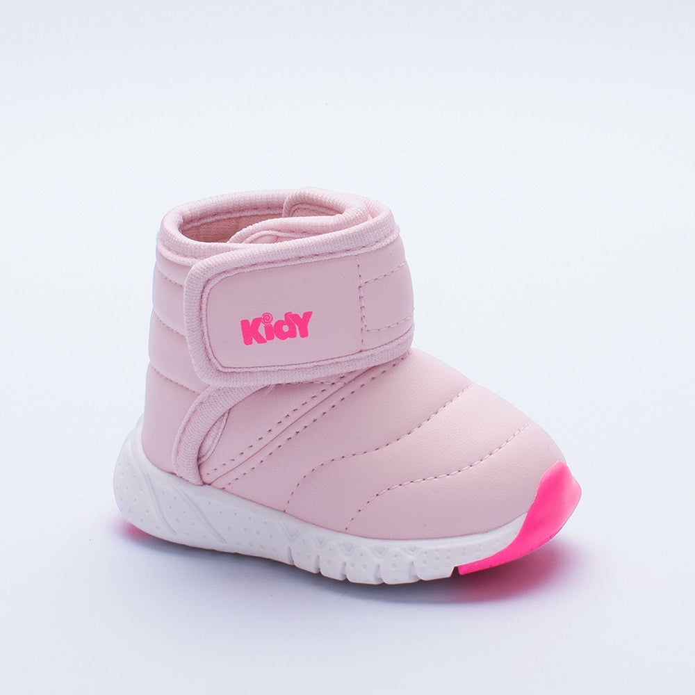 TENIS INFANTIL MENINA KIDY EQUILIBRIO ROSA