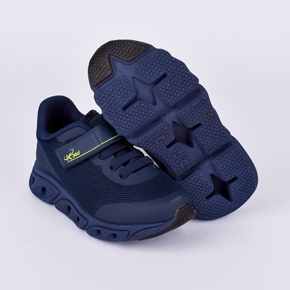 Tênis Infantil K360 Energy Impulso Marinho e Amarelo Neon - Estilo e Performance