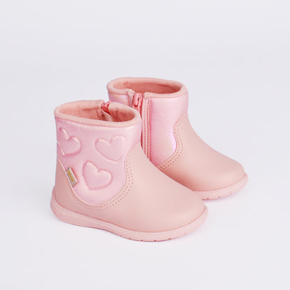 BOTA INFANTIL MENINA KIDY SOFT NUDE
