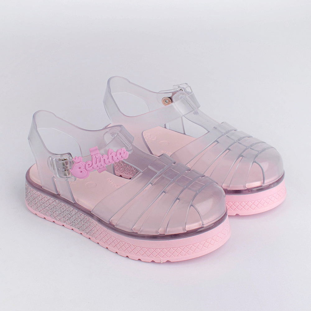 SANDÁLIA KIDY GLOSS ROSA