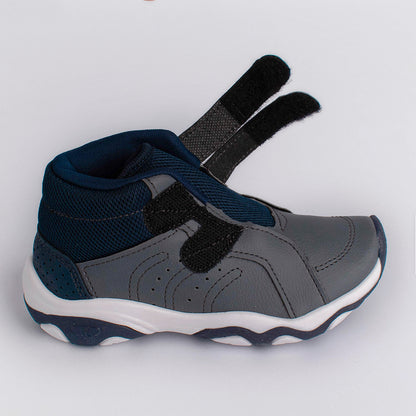 Tênis Kidy Play Respitec Grafite Marinho