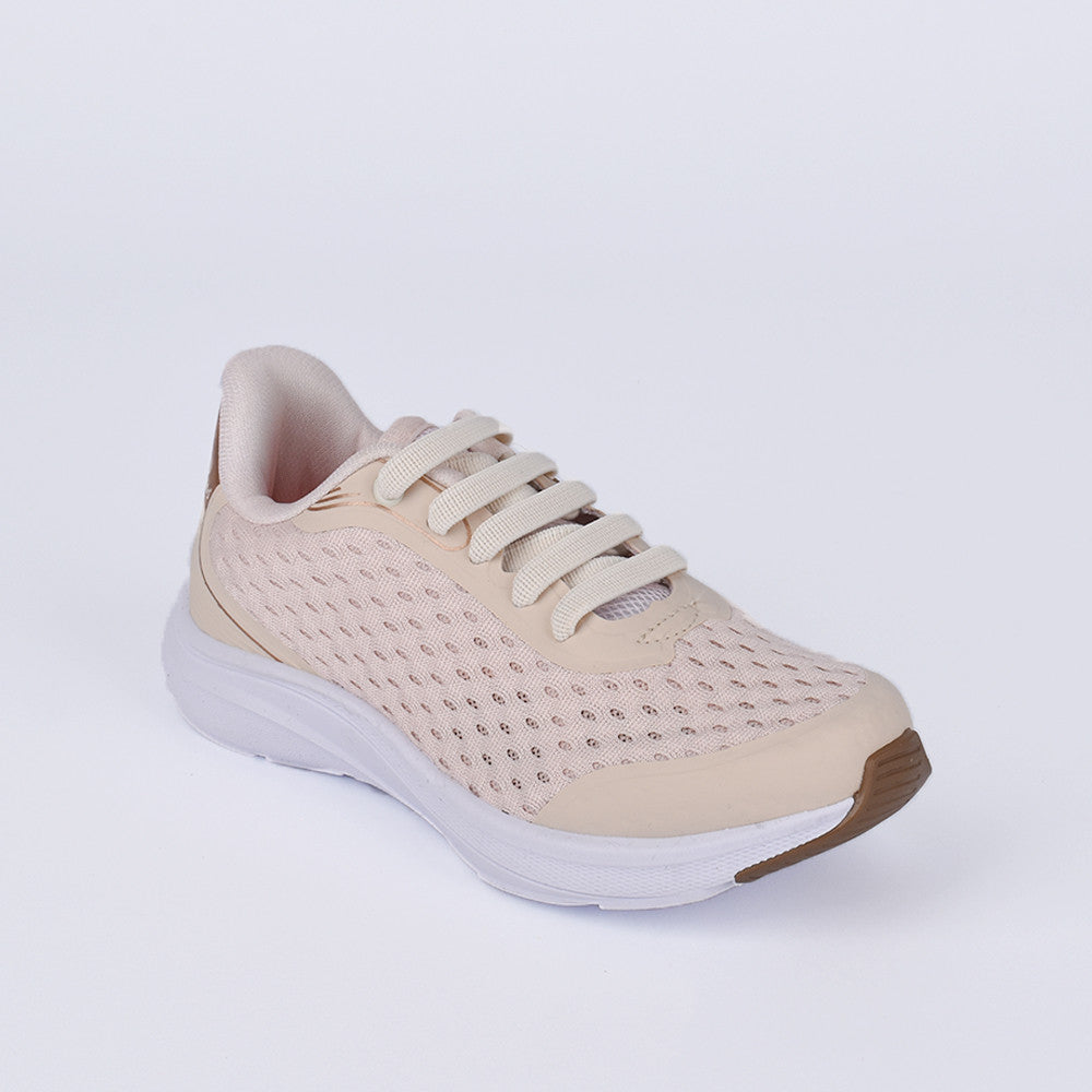 TENIS CASUAL MENINA K360 ENERGY 2 MARFIM/DOURADO