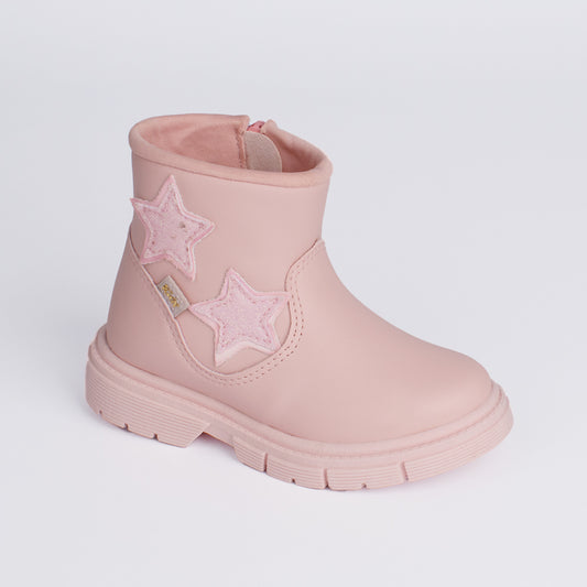 BOTA COTURNO MENINA KIDY FASHION BABY NUDE