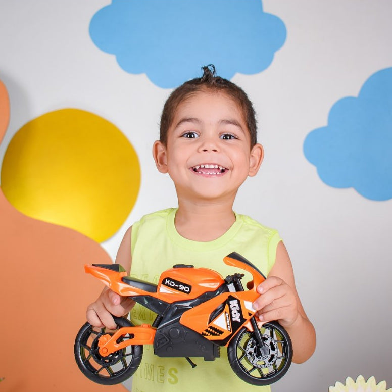 Sandália Infantil Papete Kidy Toys Azul Amarelo e Brinquedo