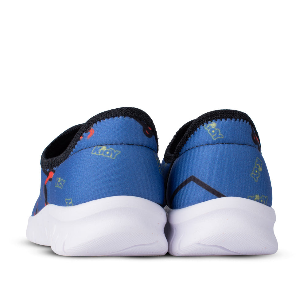 TENIS KIDY ULTRA FLEX AZUL/LARANJA
