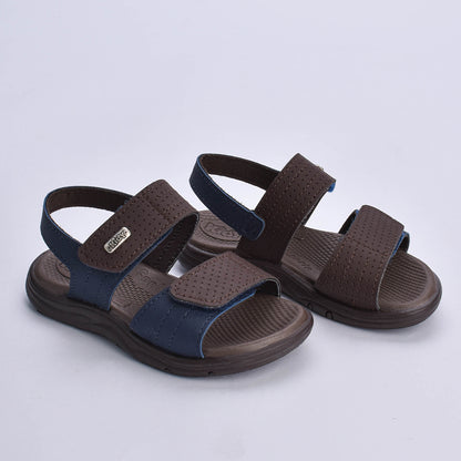 Sandália Kidy Flex Anatômica Marinho Café