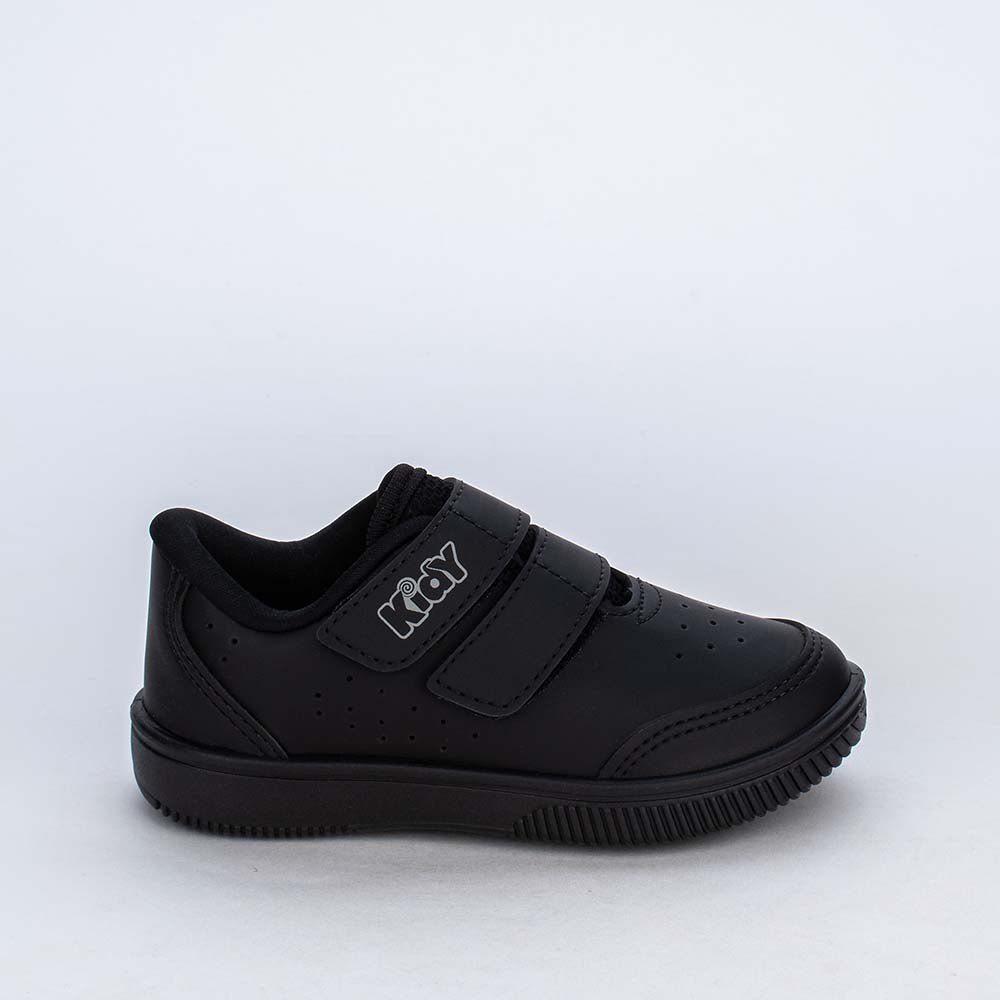 Tênis Infantil Menino Kidy Usefull Preto College Escolar