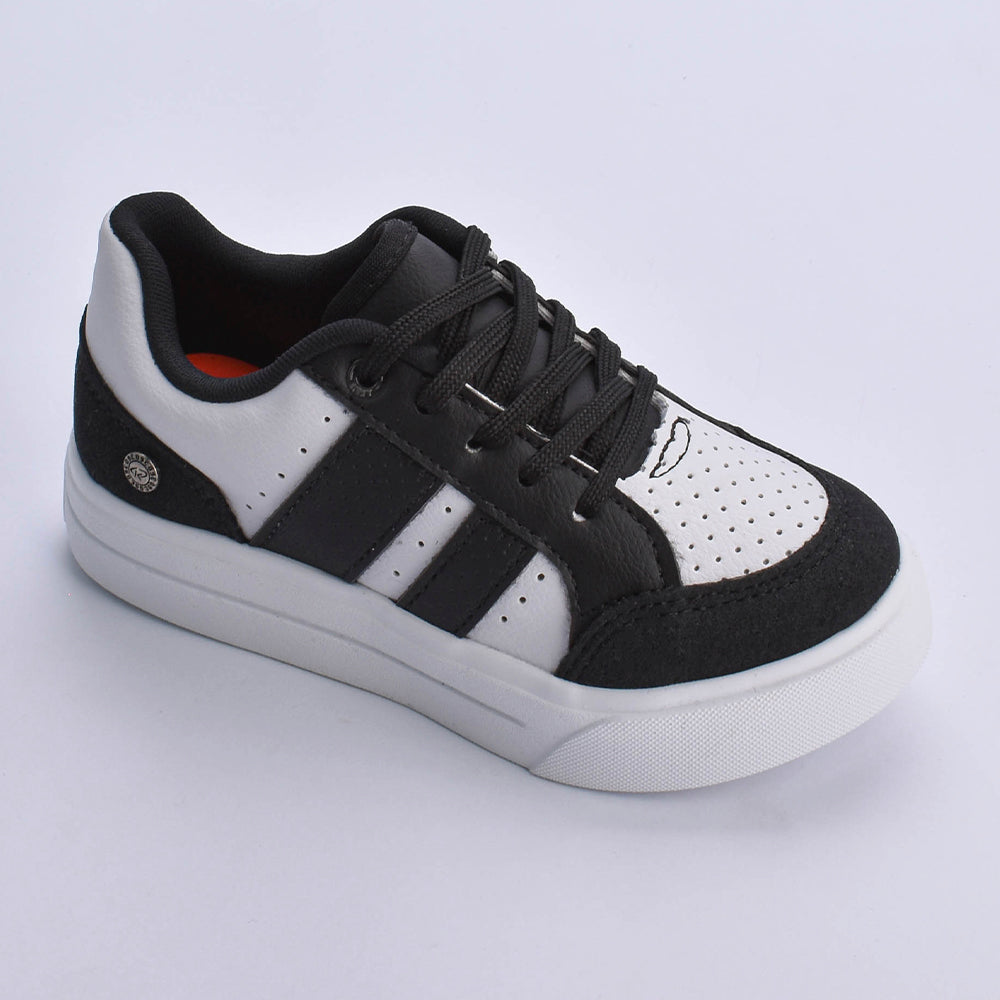 Tênis Menino Infantil K360 Ultra Leve Preto Branco e Preto