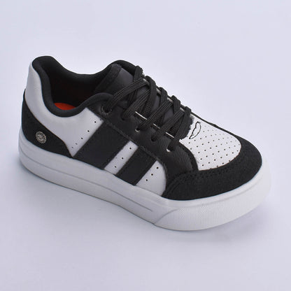 Tênis Menino Infantil K360 Ultra Leve Preto Branco e Preto