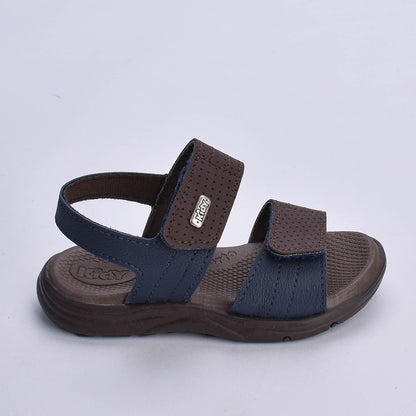 Sandália Kidy Flex Anatômica Marinho Café