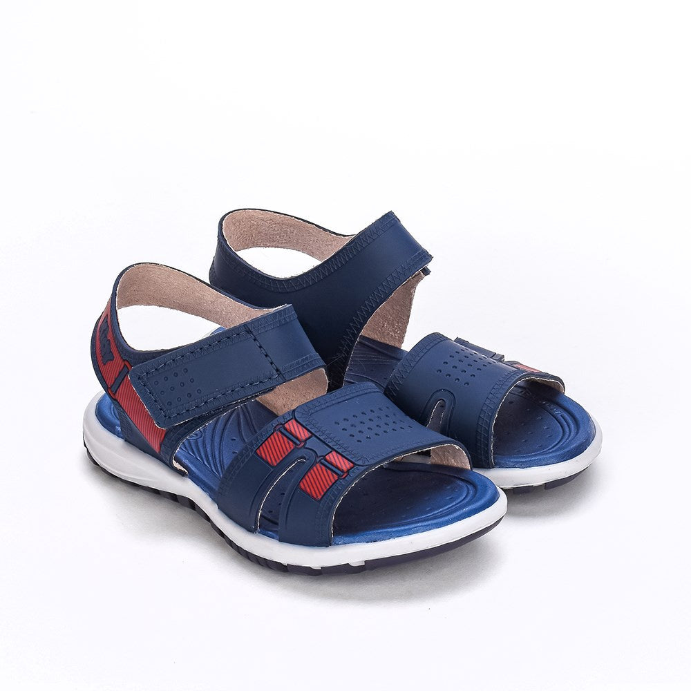 SANDÁLIA KIDY TOYS BABY MARINHO/VERMELHO