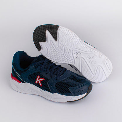 TENIS K360 RETRO MRNHO/VRLHO/PRATA KIDY