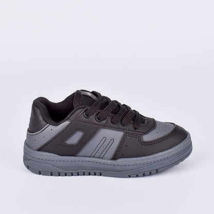 TÊNIS INFANTIL MENINO K360 ESTILO RESPITEC PRETO/GRAFITE