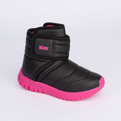 Tênis Kidy Ultra Flex Preto Pink