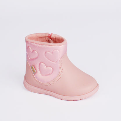 BOTA INFANTIL MENINA KIDY SOFT NUDE