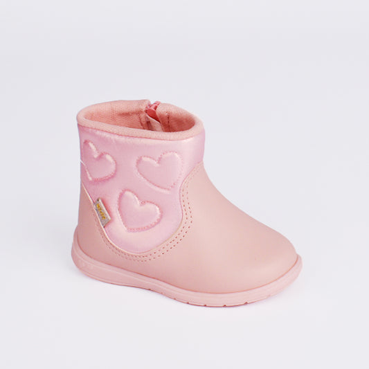 BOTA INFANTIL MENINA KIDY SOFT NUDE