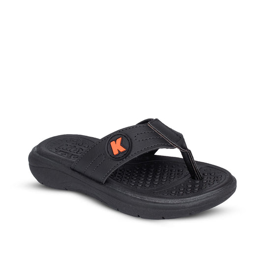 Chinelo Infantil Menino Kidy Fly Preto Antiderrapante Verão
