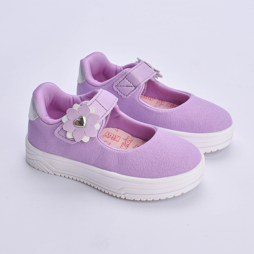 Tênis Infantil Menina Kidy Happy Lilás Conforto e Delicadeza