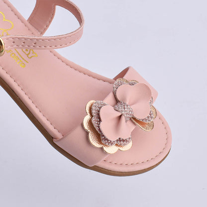 Sandália Menina Kidy Amar Comfort Nude