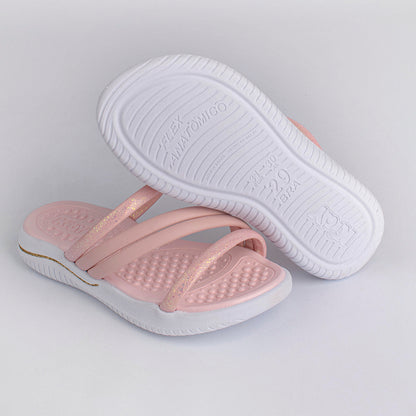 Sandália Menina Kidy Fly Nude