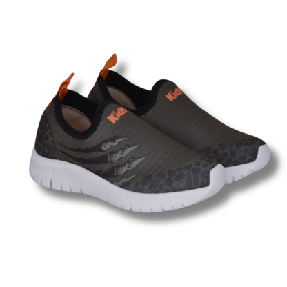 TENIS KIDY ULTRA FLEX VERDE MILITAR/LARANJA Kidy