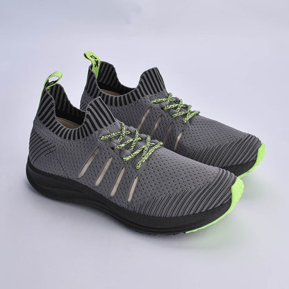 Tênis Infantil Menino Kidy Energy Respitec Preto Grafite e Amarelo