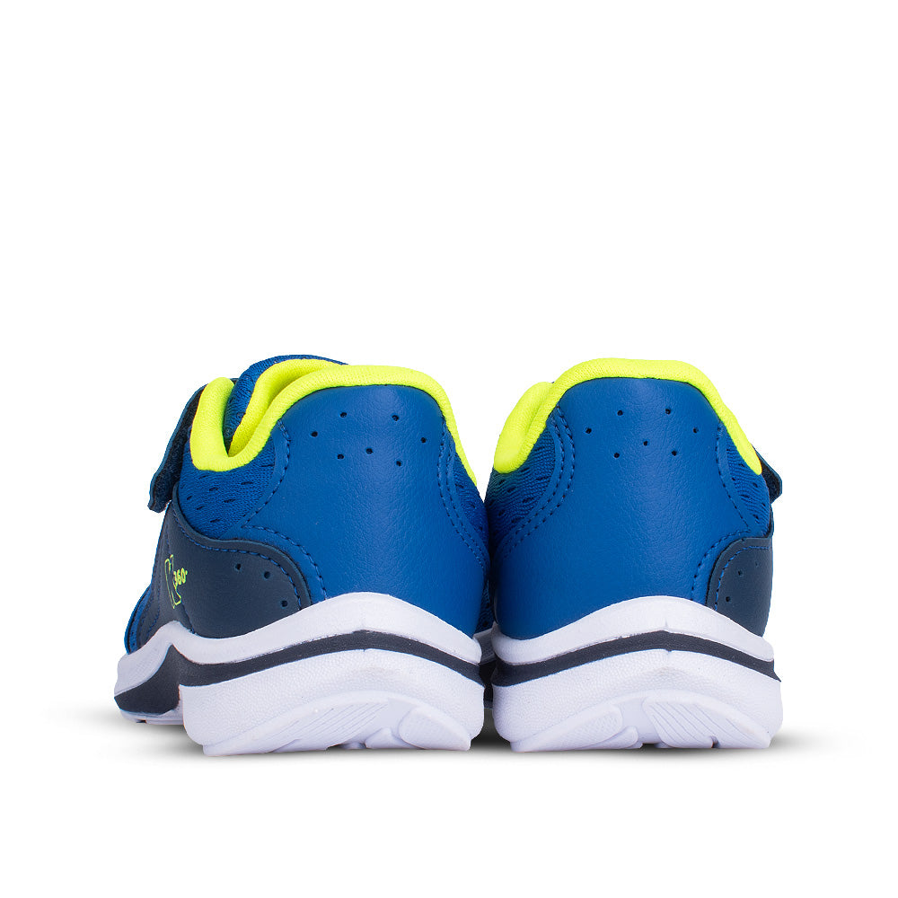 Tênis Infantil Menino Kidy K360 Energy 2 Azul Royal Velcro E Elastico Esportivo
