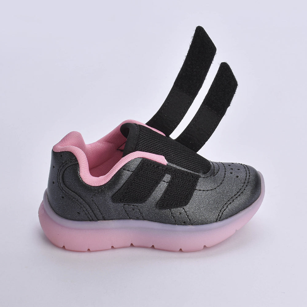 Tênis Menina Kidy Flex Light Preto