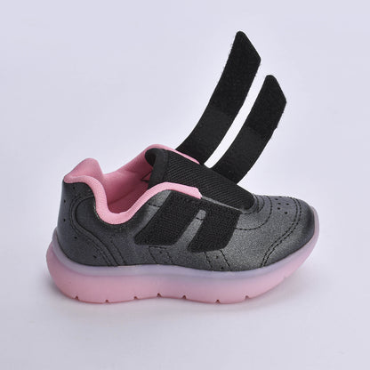 Tênis Menina Kidy Flex Light Preto