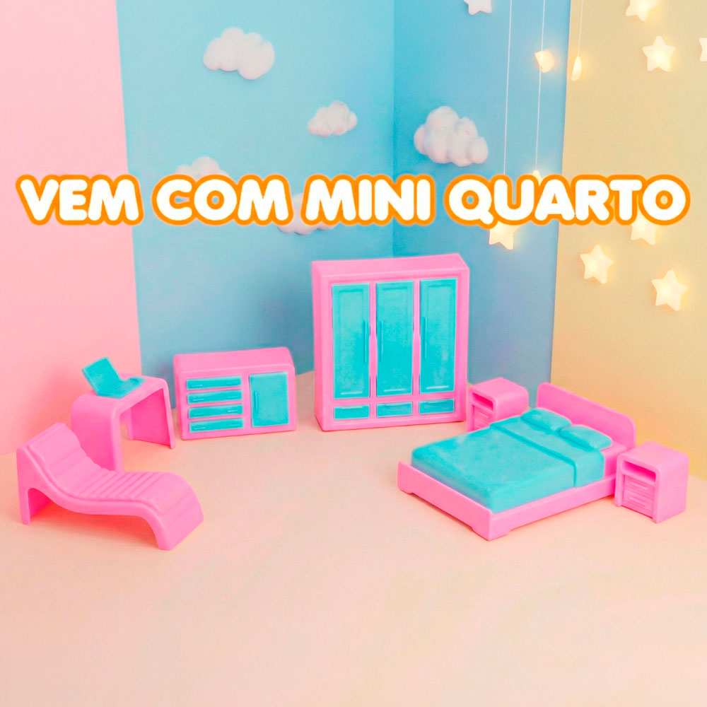 Brinquedo Mini Dormitório Infantil - Kidy