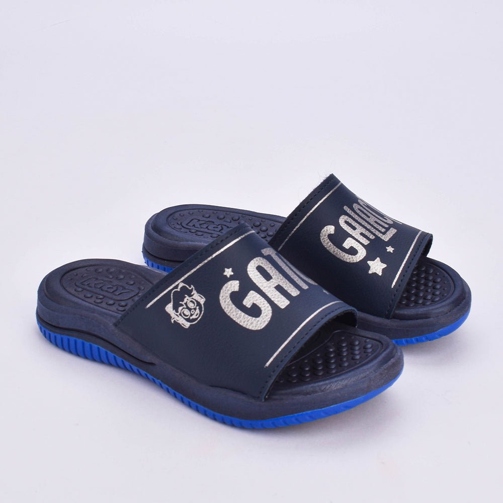 SANDÁLIA Chinelo Infantil Menino Gato Galáctico KIDY FLY MARINHO/PRATA Kidy - Kidy Calçados - Sandália e Papete