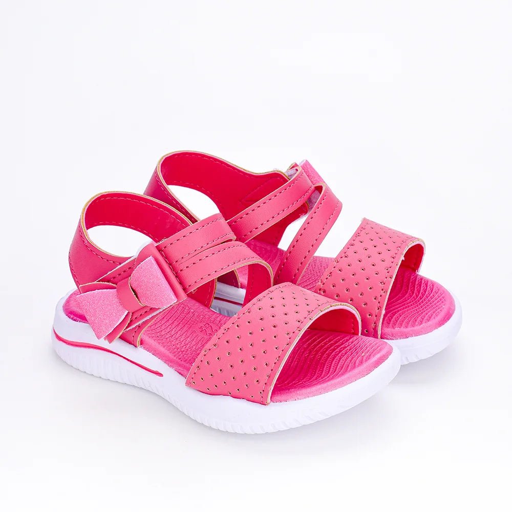 Sandália Infantil Feminina Kidy Fly Laço Pink - Kidy Calçados - Sandália e Papete