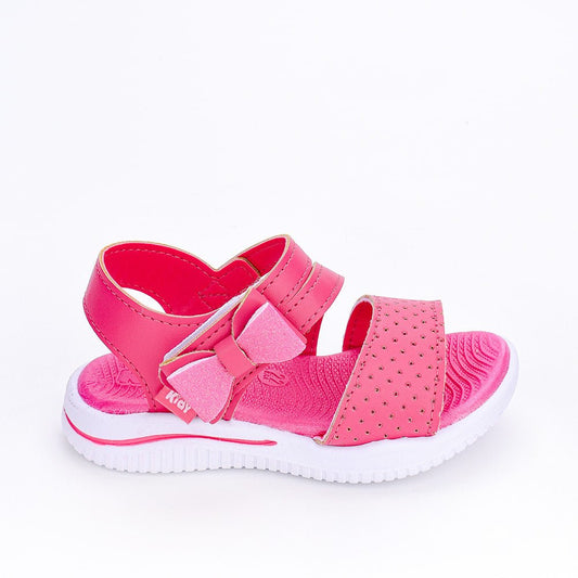Sandália Infantil Feminina Kidy Fly Laço Pink - Kidy Calçados - Sandália e Papete