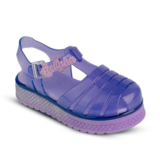 Sandália Infantil Kidy Belinha Gloss Lilás Conforto Estilo - Kidy Calçados - Sandália e Papete