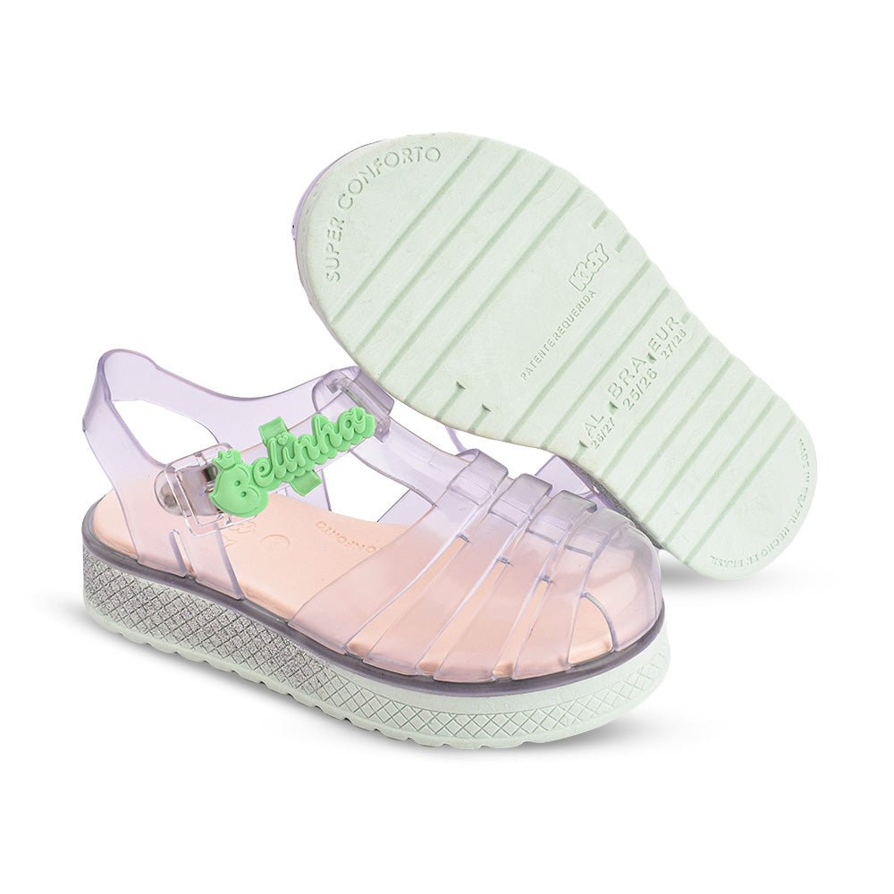 Sandália Infantil Kidy Belinha Gloss Marine Conforto Estilo - Kidy Calçados - Sandália e Papete