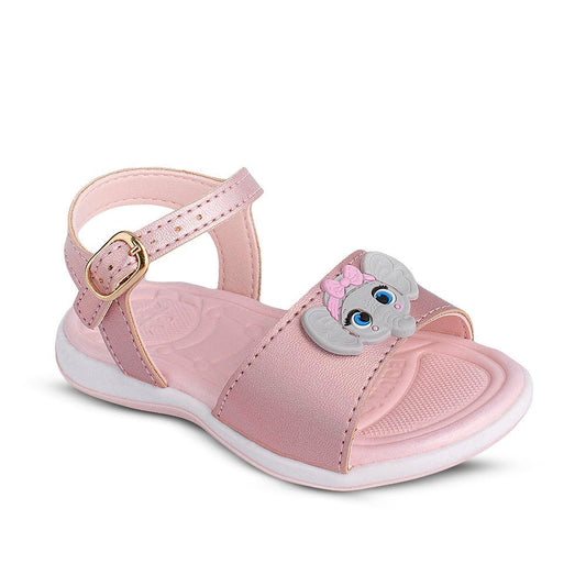 Sandália Infantil Menina Kidy Baby Equilíbrio Nude Elefante - Kidy Calçados - Sandália e Papete