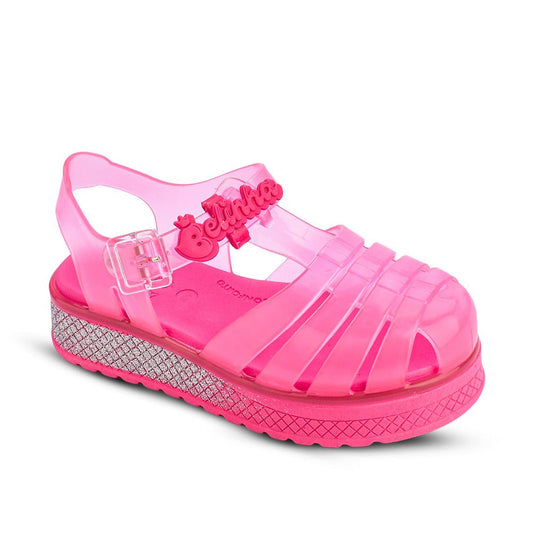 Sandália Infantil Menina Kidy Belinha Gloss Pink Conforto Delicada - Kidy Calçados - Sandália e Papete