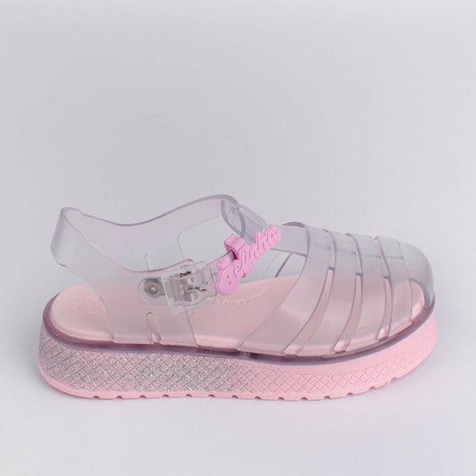Sandália Infantil Menina Kidy Belinha Gloss Rosa Conforto e Estilo - Kidy Calçados - Sandália e Papete