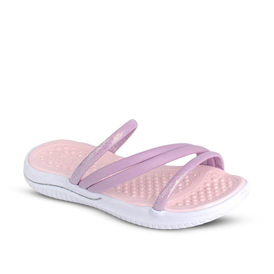 Sandália Infantil Menina Kidy Fly Lavanda Rasteira Macia - Kidy Calçados - Sandália e Papete