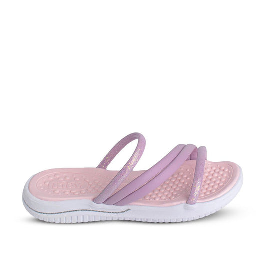 Sandália Infantil Menina Kidy Fly Lavanda Rasteira Macia - Kidy Calçados - Sandália e Papete