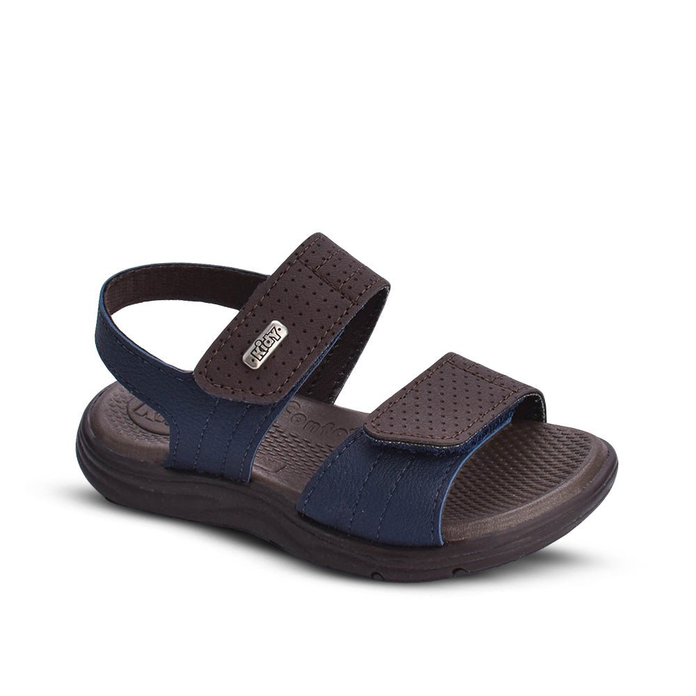 Sandália Infantil Menino Kidy Flex Anatômica Marinho Café - Kidy Calçados - Sandália e Papete