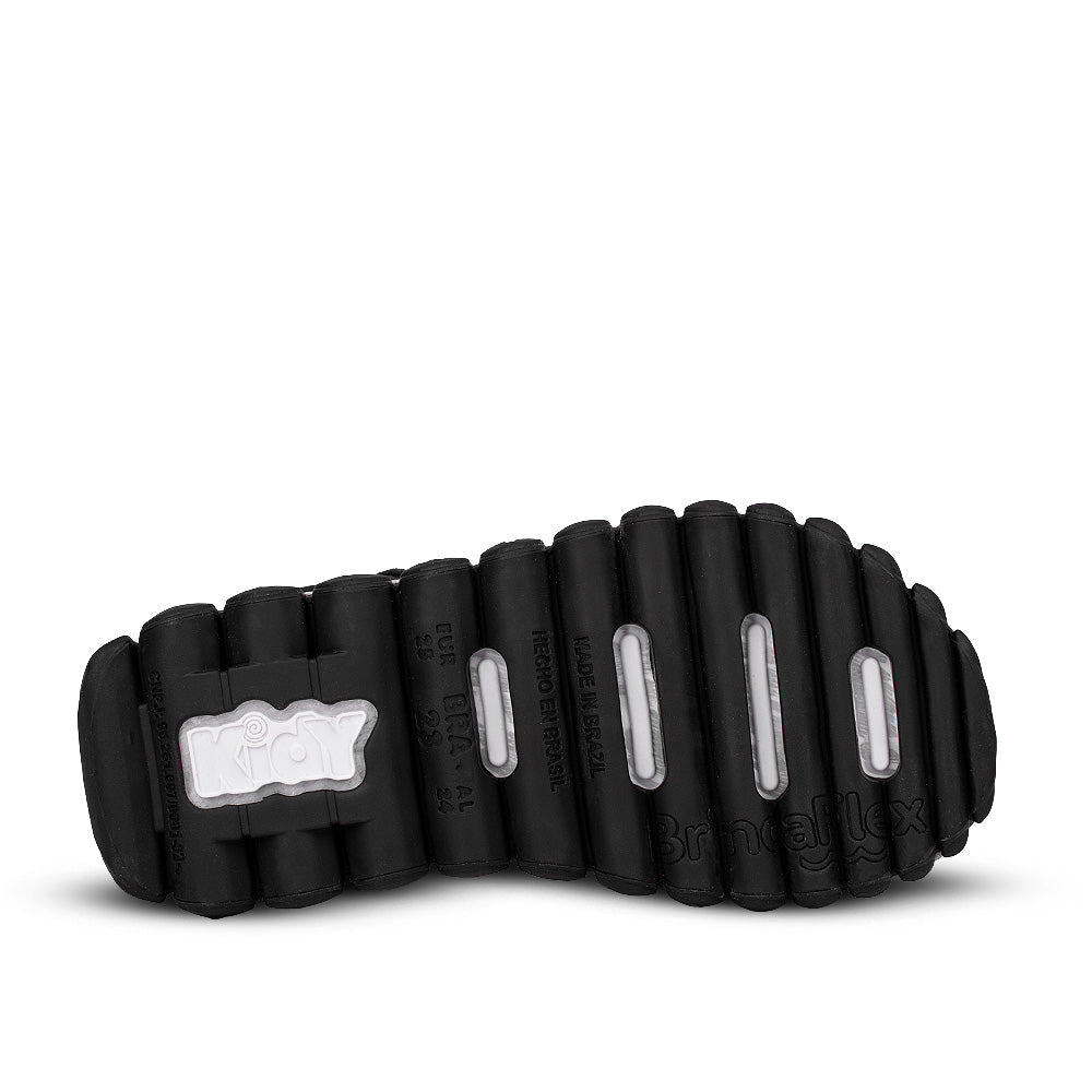 Sandália Infantil Menino Kidy Preto Brinca Flex Anatômico - Kidy Calçados -