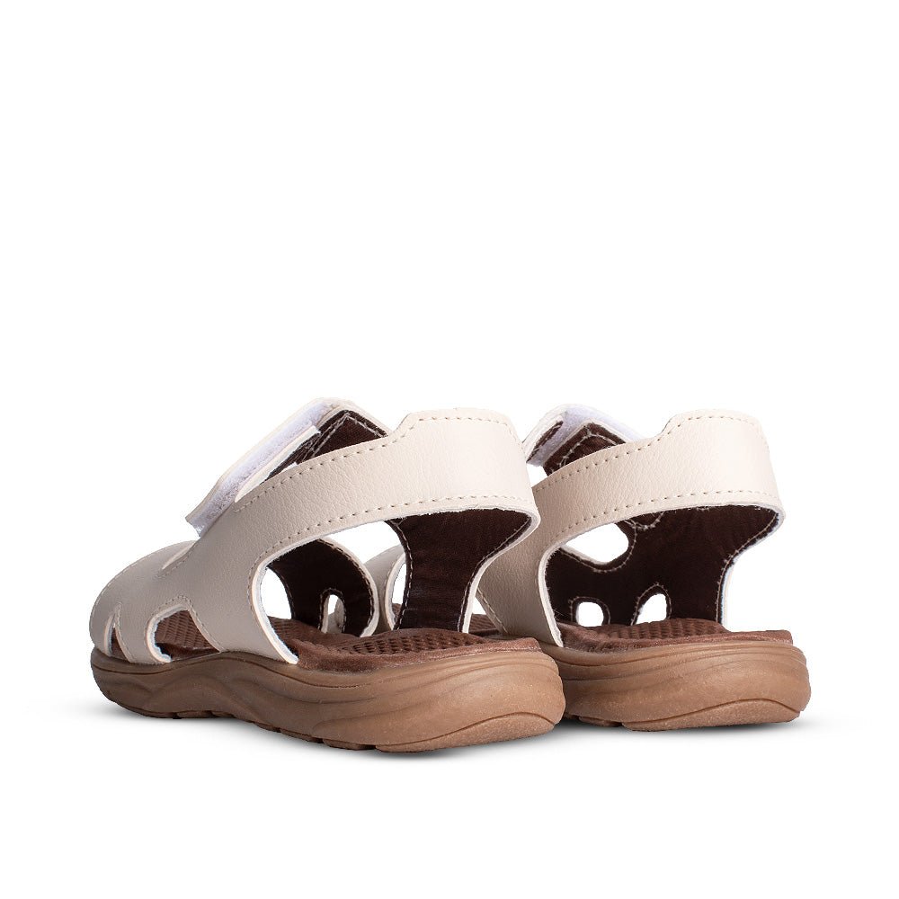 SANDALIA KIDY FLEX ANATOMICA NATURAL/CARAMELO - Kidy Calçados - 
