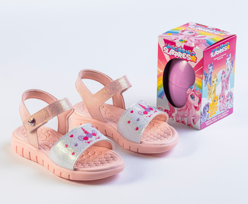 SANDÁLIA KIDY TOYS ROSA/BRANCO Kidy - Kidy Calçados - Sandália e Papete