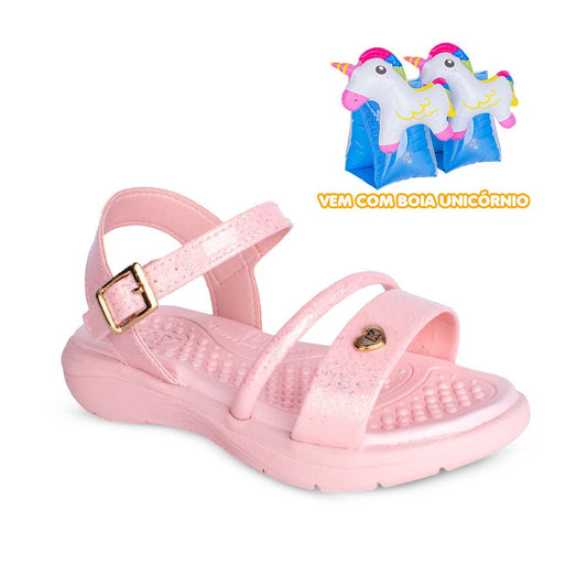 Sandália Menina Infantil Kidy Fly Baby Nude - Kidy Calçados - Sandália e Papete