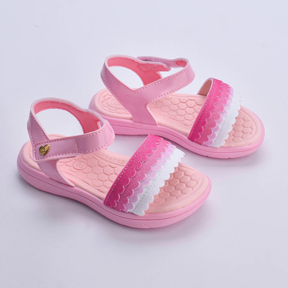 Sandália Menina Infantil Kidy Toys Baby Rosa - Kidy Calçados - Sandália e Papete