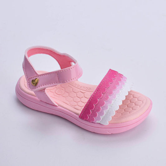 Sandália Menina Infantil Kidy Toys Baby Rosa - Kidy Calçados - Sandália e Papete